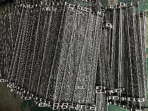 链杆式网带 不锈钢链条式网带定制