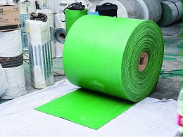 绿色橡胶输送带，制鞋厂专用输送带流水线皮带